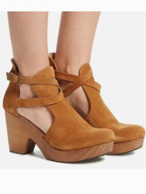 Free People Cedar Clog Booties 7.5